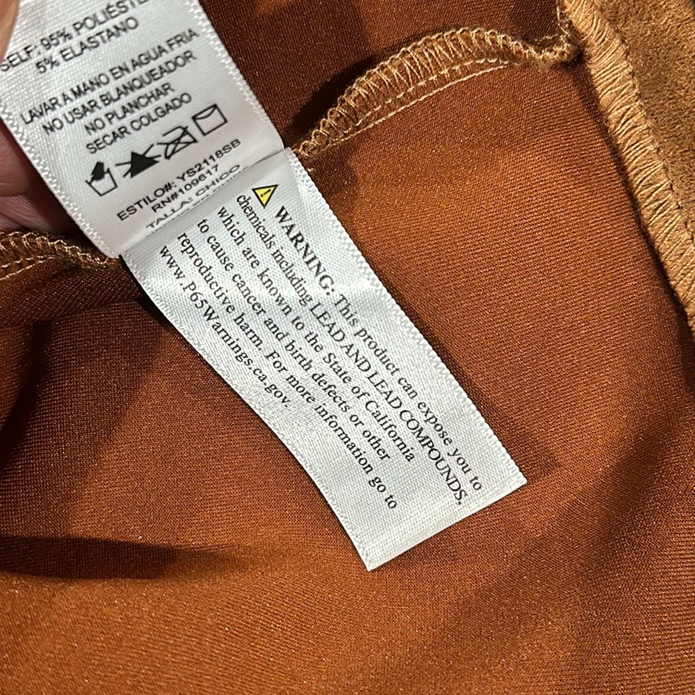 Shinestar Faux Suade Mini Skirt - Picture 6 of 7